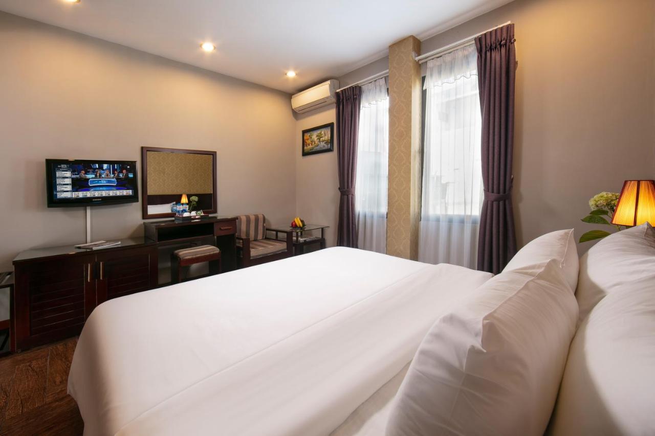 Sen Hotel Hanoi Buitenkant foto
